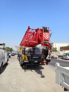 100 ton heavy mobile crane for hire