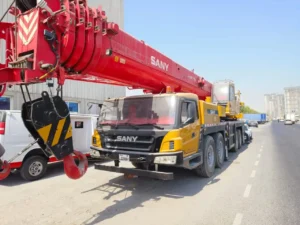 100 ton heavy mobile crane for rent