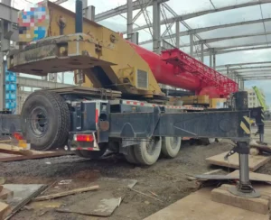 100 ton heavy mobile crane for rent abu dhabi